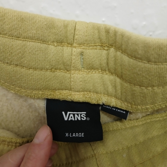 Vans Green and White Tie-Dye Joggers Unisex XL Sweatpants Thick Heavy NWT - Picture 9 of 16